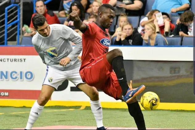 Ontario Fury battle the San Diego Sockers in preseason action