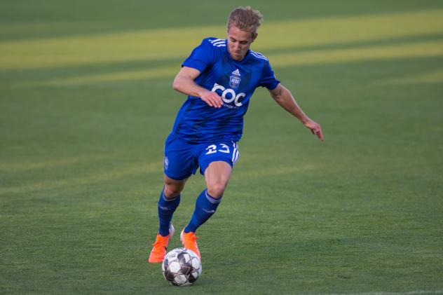 Reno 1868 FC midfielder Sam Gleadle