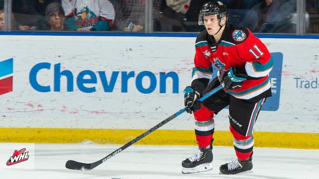 Pavel Novak of the Kelowna Rockets