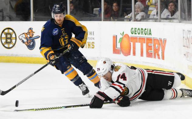 Atlanta Gladiators battle the Indy Fuel