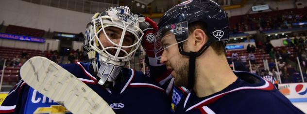 South Carolina Stingrays goaltender Billy Christopoulos