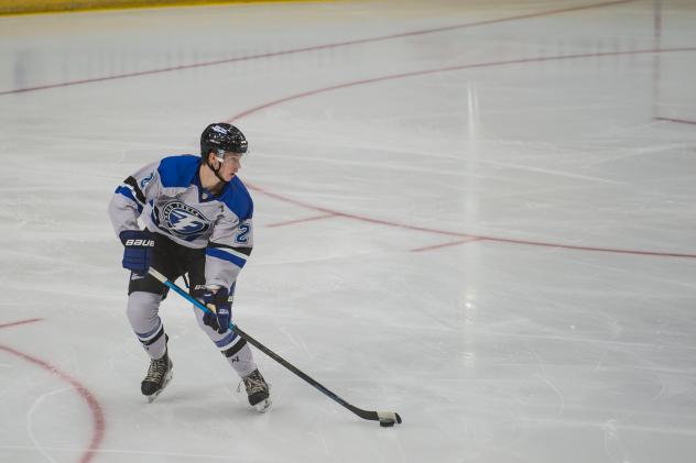 Fargo Force defenseman Noah Beck