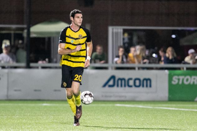 Pittsburgh Riverhounds SC center back Joe Greenspan