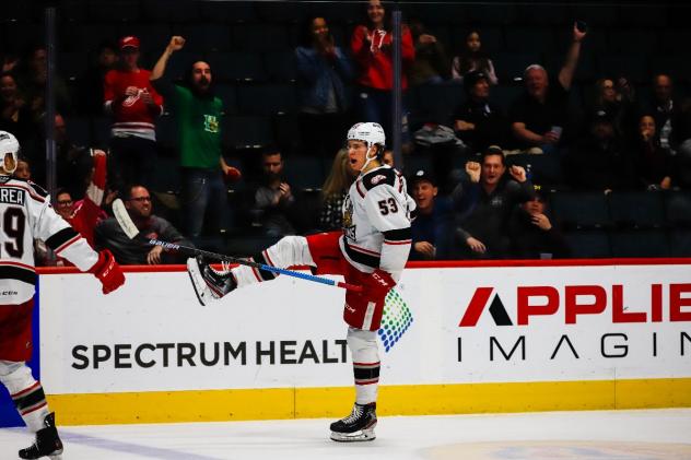 Grand Rapids Griffins defenseman Moritz Seider