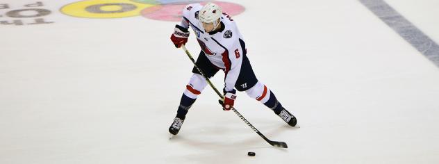 South Carolina Stingrays defenseman Tom Parisi