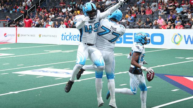 Defensive back Tyrell Robinson with the Philadelphia Soul