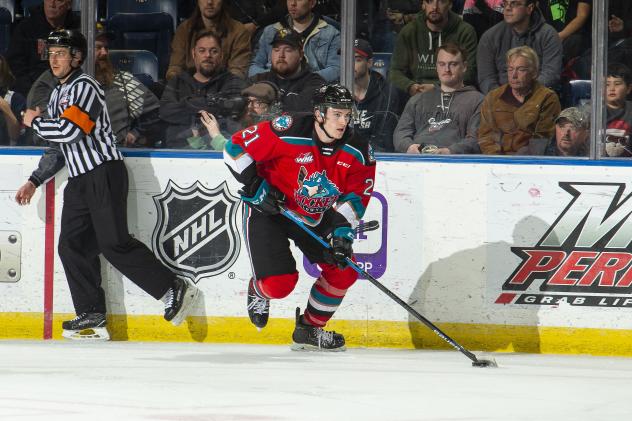 Jake Lee of the Kelowna Rockets