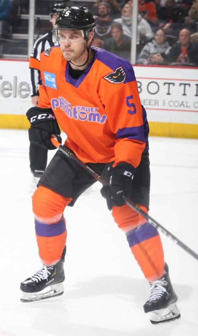 Lehigh Valley Phantoms defenseman Tyler Wotherspoon