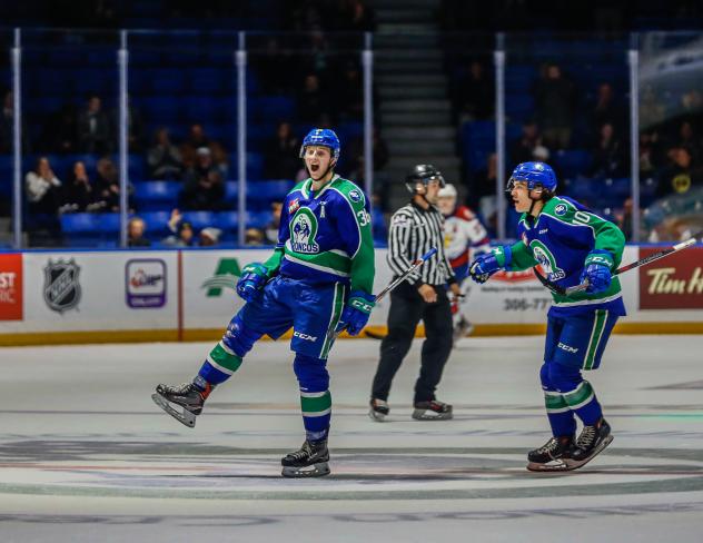 Defenceman Connor Horning with the Swift Current Broncos
