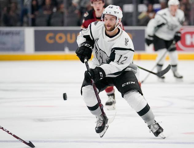 San Antonio Rampage forward Nathan Walker