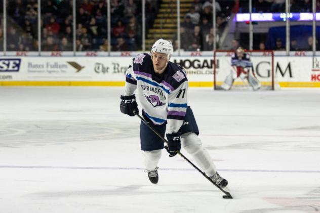 Springfield Thunderbirds defenseman Riley Stillman