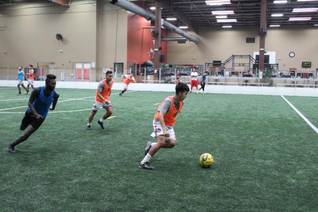 Ontario Fury midfielder Jesus Pacheco