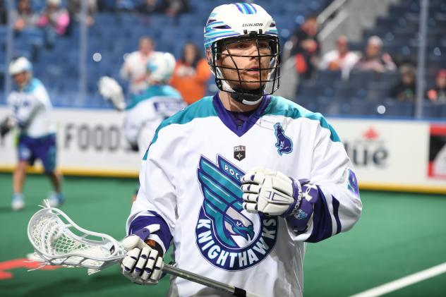 Rochester Knighthawks defenseman Darryl Robertson