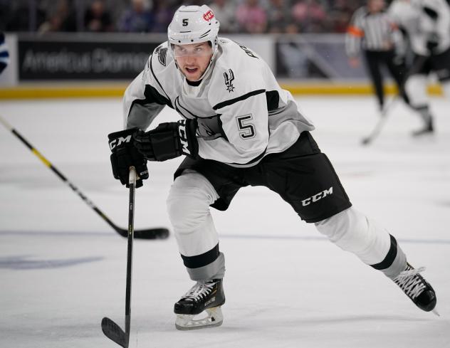 San Antonio Rampage defenseman Derrick Pouliot