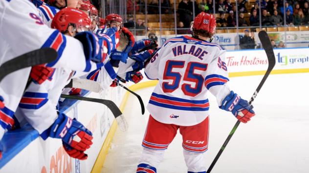 Reid Valade and the Kitchener Rangers