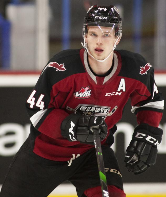 Vancouver Giants defenceman Bowen Byram