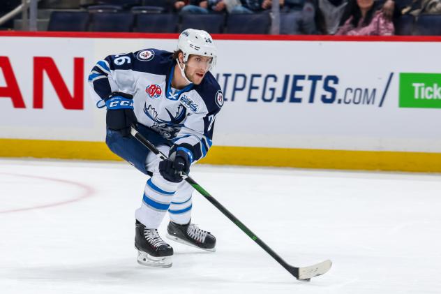 Manitoba Moose forward Jansen Harkins