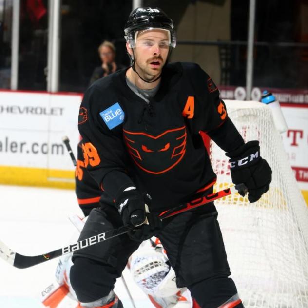 Lehigh Valley Phantoms co-captain Nate Prosser