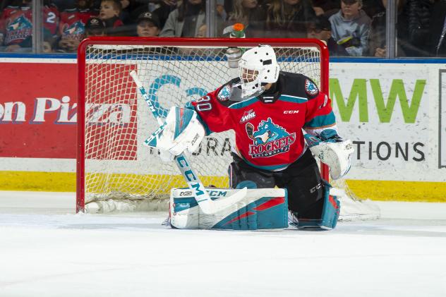 Kelowna Rockets goaltender Roman Basran