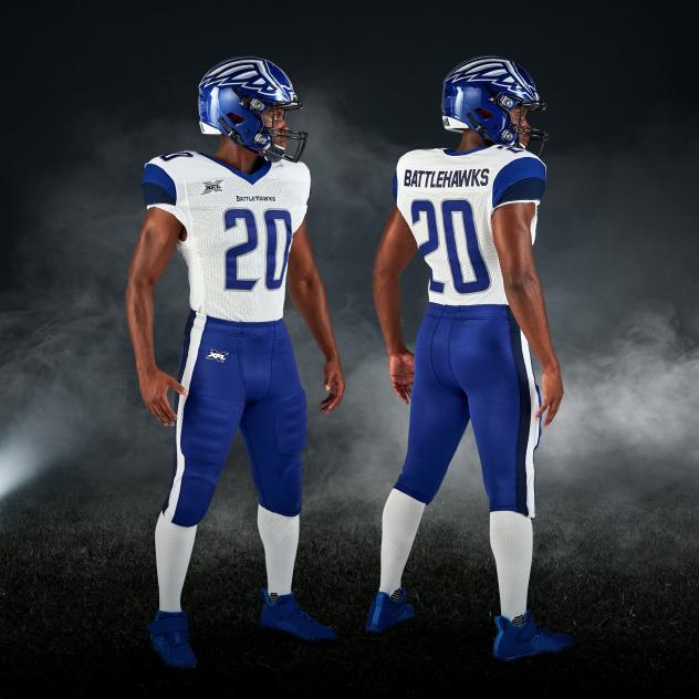 St. Louis Battlehawks white uniform