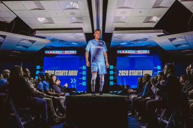 El Paso Locomotive FC light blue Bespoke Jerseys