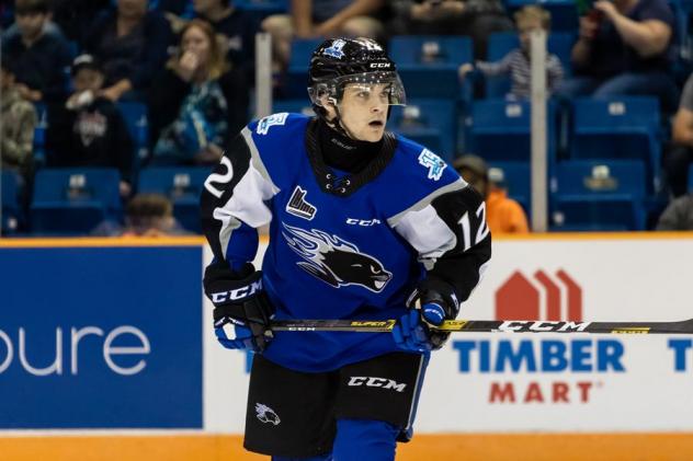 Saint John Sea Dogs left wing Brady Burns