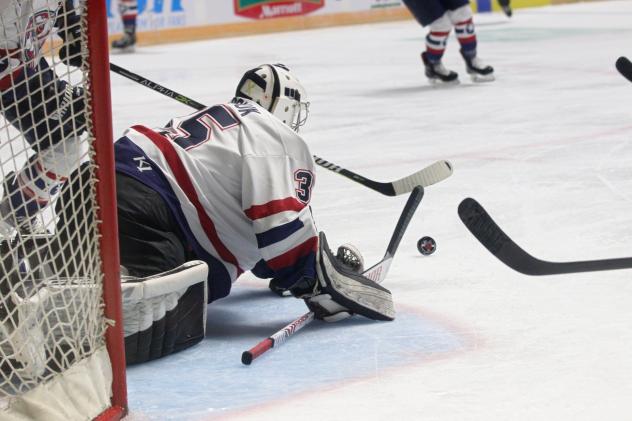 Macon Mayhem goaltender Cody Porter