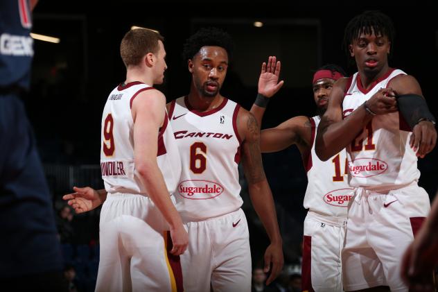 Dylan Windler and Lvi Randolph of the Canton Charge