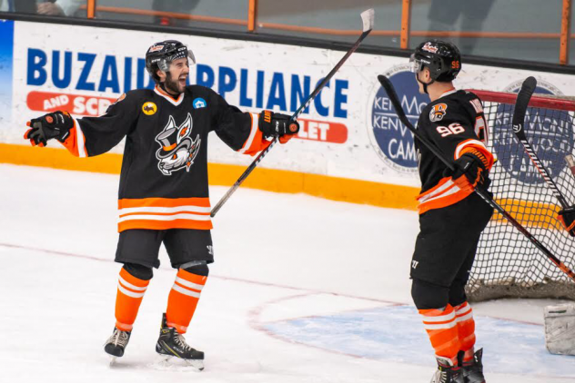 Danbury Hat Tricks Celebrate a Goal