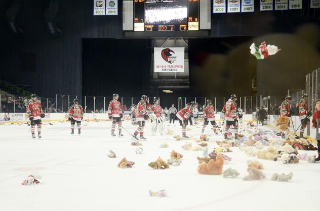 Corpus Christi IceRays Teddy Bear Toss