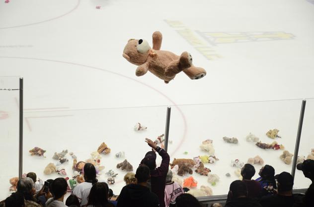 Corpus Christi IceRays Teddy Bear Toss