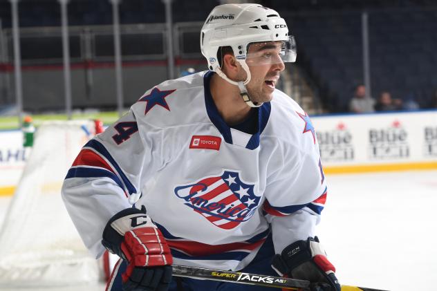 Rochester Americans forward Pascal Aquin