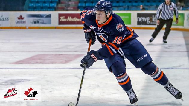Kamloops Blazers forward Connor Zary