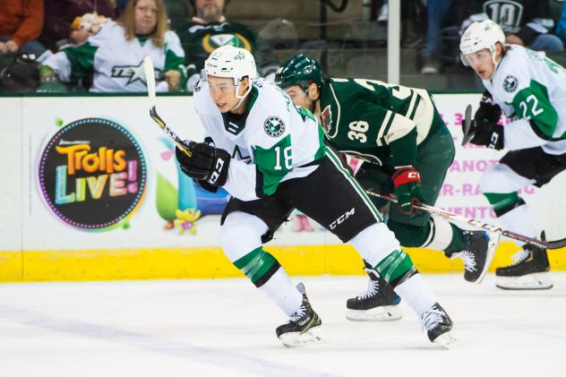 Texas Stars forward Jason Robertson