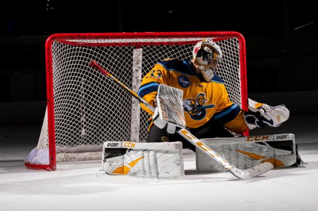 Atlanta Gladiators goaltender Kyle Keyser