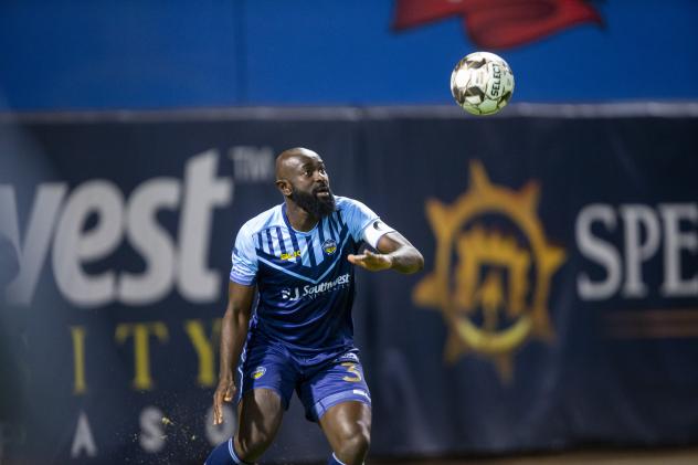 El Paso Locomotive FC Captain Chiro N'toko