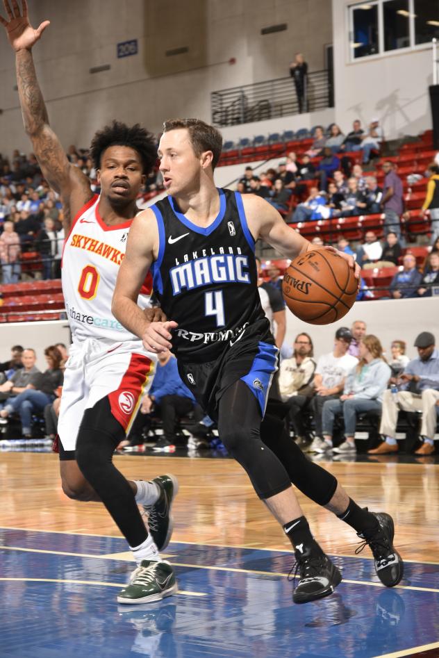 Josh Magette of the Lakeland Magic vs. the College Park Skyhawks