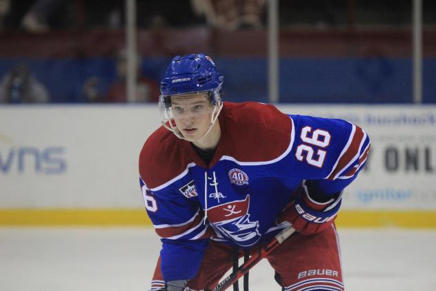 Des Moines Buccaneers forward Harrison Roy