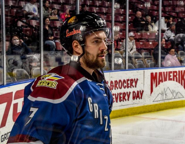 Utah Grizzlies defenseman Josh Anderson