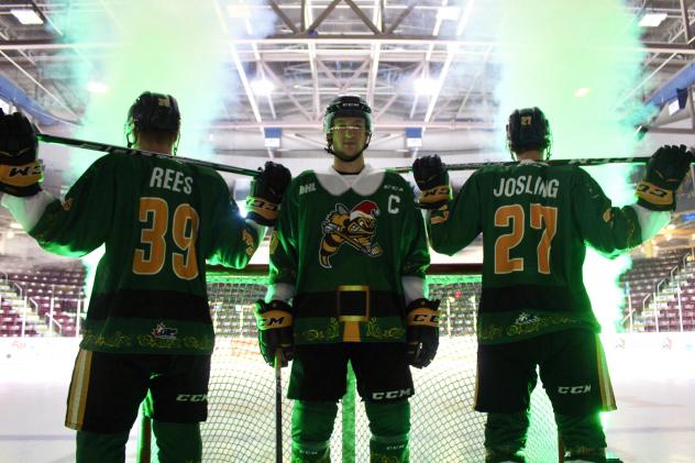 Sarnia Sting Christmas at the Hive jerseys