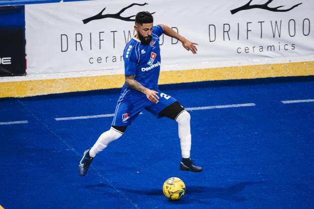 Kansas City Comets defender midfielder Ignacio Flores