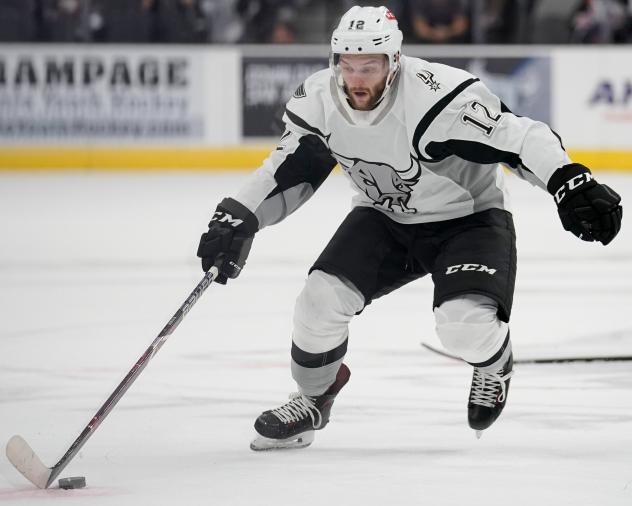 San Antonio Rampage forward Nathan Walker