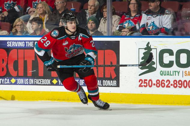 Kelowna Rockets captain Nolan Foote