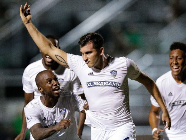 Center back Ramon Martin Del Campo with Fresno FC