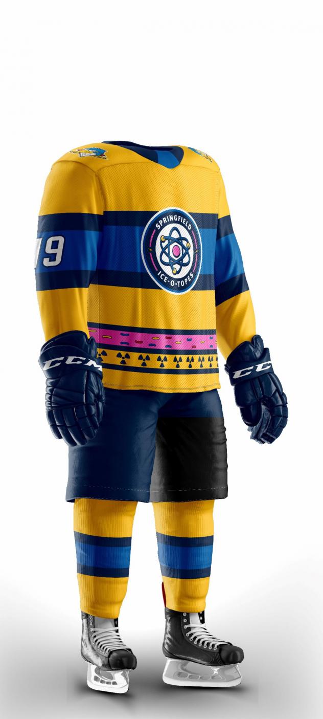 Springfield Ice-O-Topes jersey