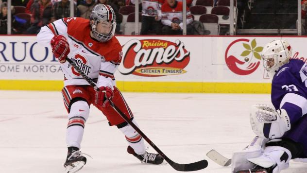 Forward Freddy Gerard fwith Ohio State University