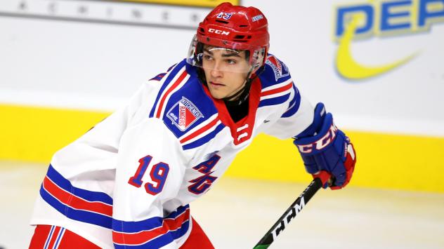 Kitchener Rangers centre Joseph Serpa