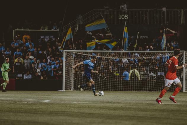 El Paso Locomotive FC defender Andrew Fox