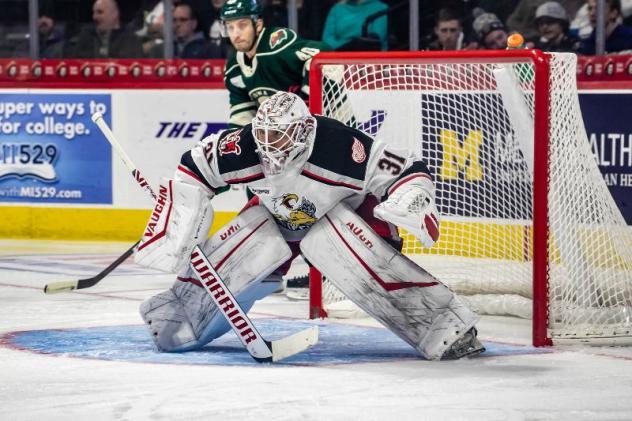 Grand Rapids Griffins goaltender Calvin Pickard