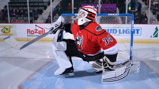 Adirondack Thunder goaltender Eamon McAdam